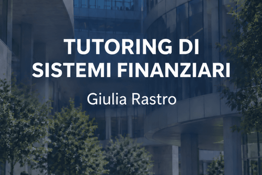 tutoring sistemi finanziari
